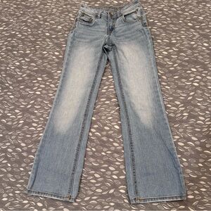 JUSTICE Girls’ Faded Blue Jeans, size 10S